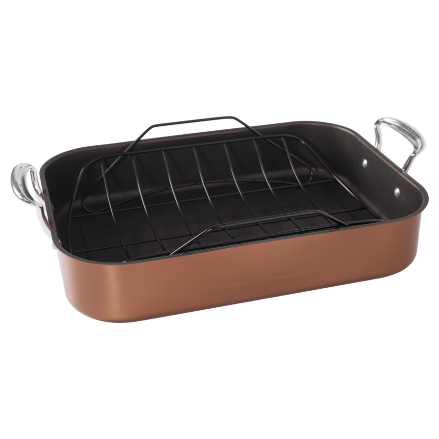 Форма для запекания с ростером Nordic Ware 46х33х9,5см, антипригарная, сталь, Коричневый
Форма для запекания с ростером Nordic Ware 46х33х9,5см, антипригарная, сталь, Коричневый