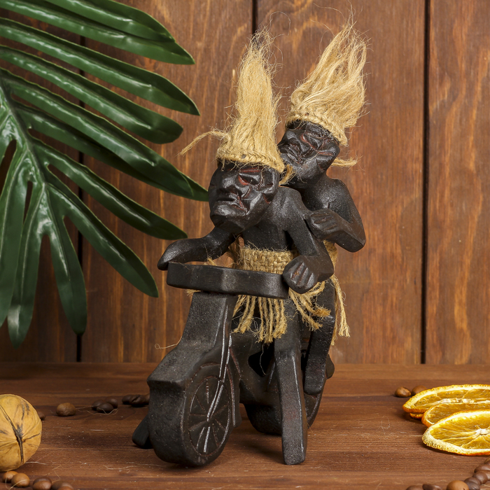 Сувенир дерево "Аборигены на мопеде" 18 см, Indonesian style
Сувенир дерево "Аборигены на мопеде" 18 см, Indonesian style