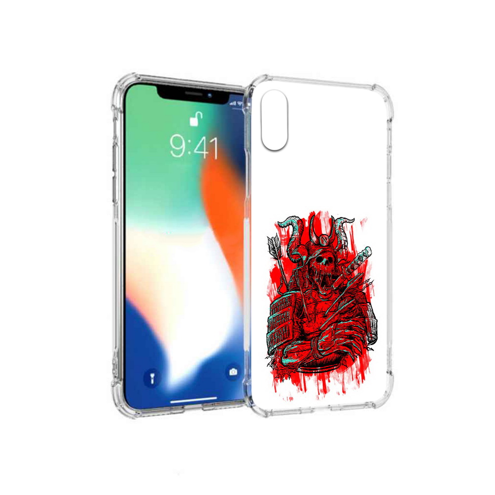 Чехол MyPads Tocco для Apple iPhone X красный скелет воин (PT94261.606.413), Прозрачный, Tocco
Чехол MyPads Tocco для Apple iPhone X красный скелет воин (PT94261.606.413), Прозрачный, Tocco