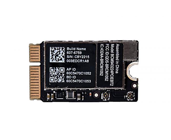 Плата WiFi-AirPort Bluetooth RocknParts для MacBook Air 11 13 A1369 (BCM943224PCIEBT2)
Плата WiFi-AirPort Bluetooth RocknParts для MacBook Air 11 13 A1369 (BCM943224PCIEBT2)