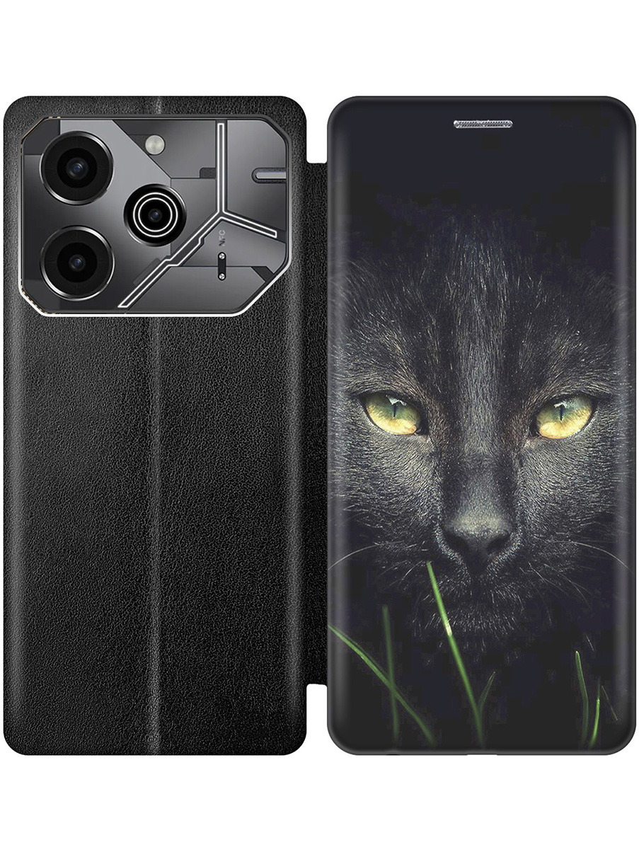 Чехол-книжка на Tecno Pova 6 Pro с принтом "Кошка в темноте" черный, Черный;серый, 781971012
Чехол-книжка на Tecno Pova 6 Pro с принтом "Кошка в темноте" черный, Черный;серый, 781971012