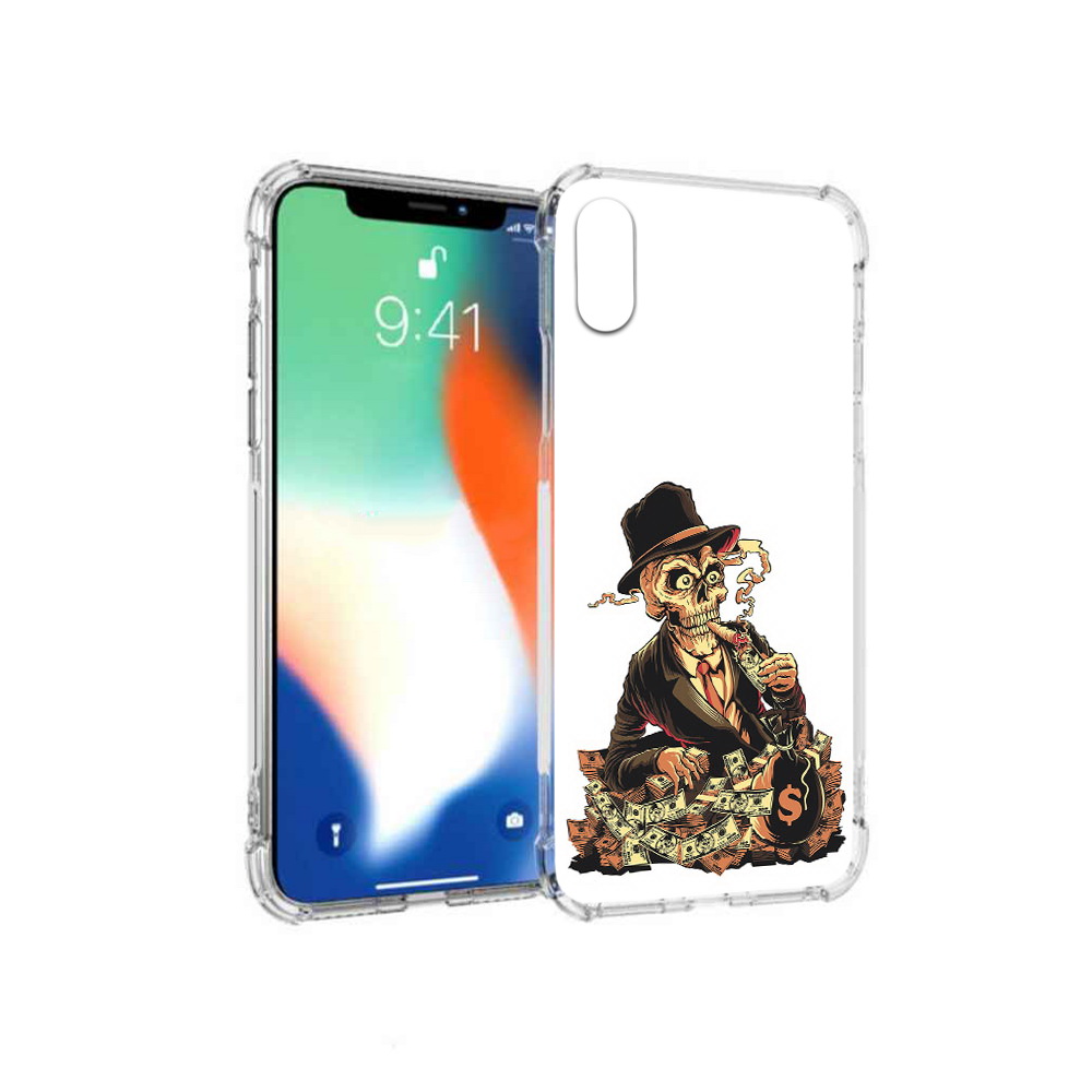 Чехол MyPads Tocco для Apple iPhone X нарисованный череп с сигаретой (PT94261.606.515), Прозрачный, Tocco
Чехол MyPads Tocco для Apple iPhone X нарисованный череп с сигаретой (PT94261.606.515), Прозрачный, Tocco