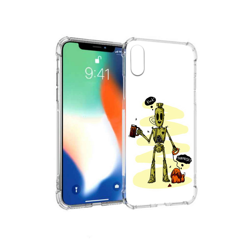 Чехол MyPads Tocco для Apple iPhone X прикольный робот (PT94261.606.557), Прозрачный, Tocco
Чехол MyPads Tocco для Apple iPhone X прикольный робот (PT94261.606.557), Прозрачный, Tocco