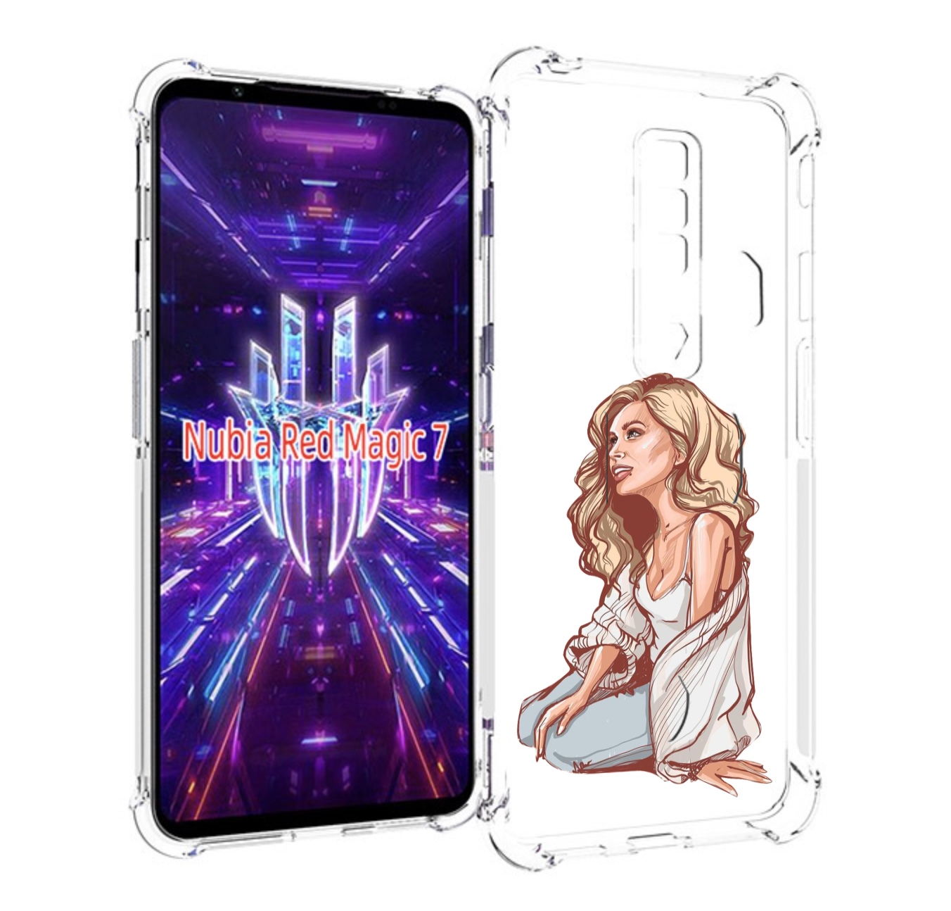 Чехол MyPads красивая-девушка-в-белом женский для ZTE Nubia Red Magic 7, Прозрачный, Tocco
Чехол MyPads красивая-девушка-в-белом женский для ZTE Nubia Red Magic 7, Прозрачный, Tocco