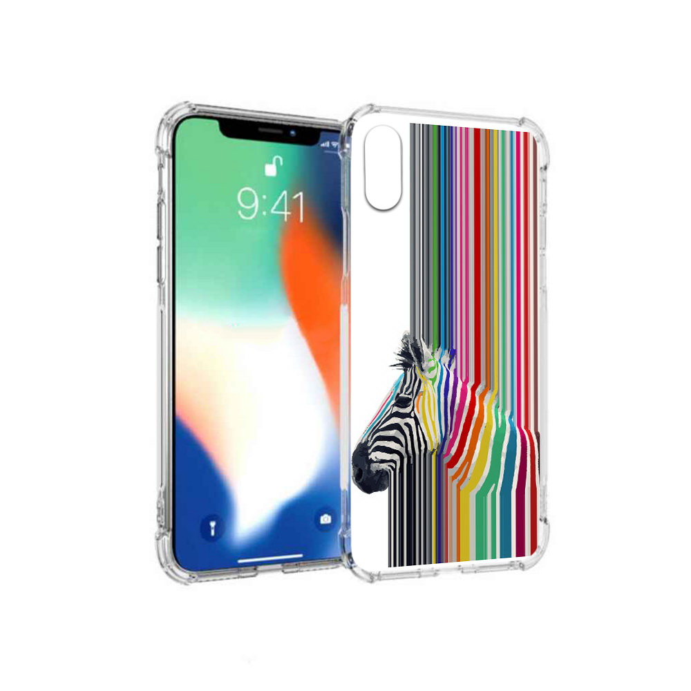 Чехол MyPads Tocco для Apple iPhone X радужная зебра (PT94261.606.565), Прозрачный, Tocco
Чехол MyPads Tocco для Apple iPhone X радужная зебра (PT94261.606.565), Прозрачный, Tocco