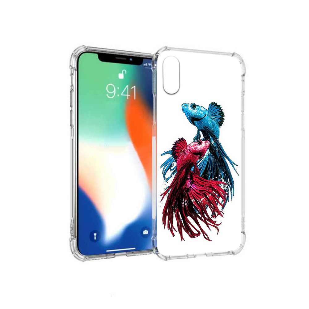Чехол MyPads Tocco для Apple iPhone X рыбы петушки (PT94261.606.592), Прозрачный, Tocco
Чехол MyPads Tocco для Apple iPhone X рыбы петушки (PT94261.606.592), Прозрачный, Tocco