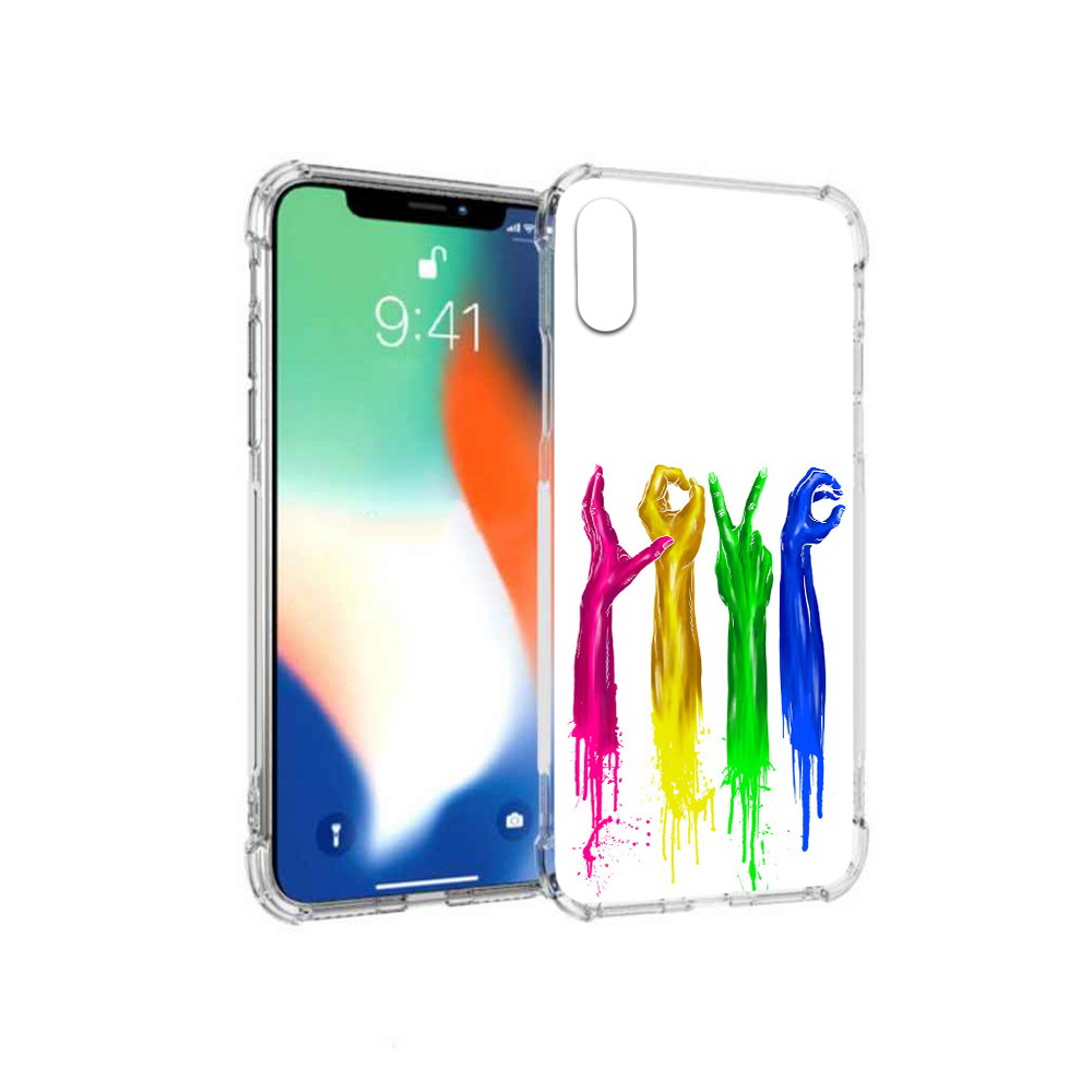 Чехол MyPads Tocco для Apple iPhone X яркие руки love (PT94261.606.707), Прозрачный, Tocco
Чехол MyPads Tocco для Apple iPhone X яркие руки love (PT94261.606.707), Прозрачный, Tocco