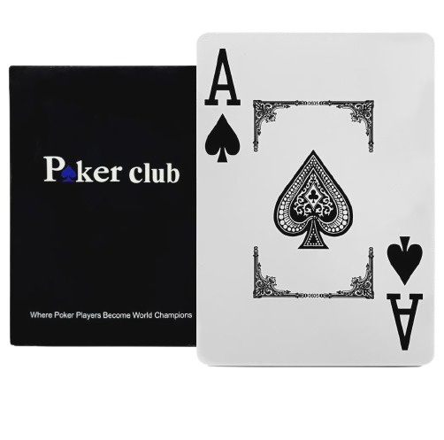 Пластиковые игральные карты 54 шт. Poker Club (синий), PLASTIC PLAYING CARDS Poker Club
Пластиковые игральные карты 54 шт. Poker Club (синий), PLASTIC PLAYING CARDS Poker Club