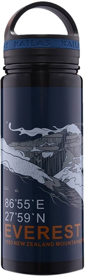 фото Kailas термофляга snow mountain vacuum bottle 550ml everest темно-синий (10085)