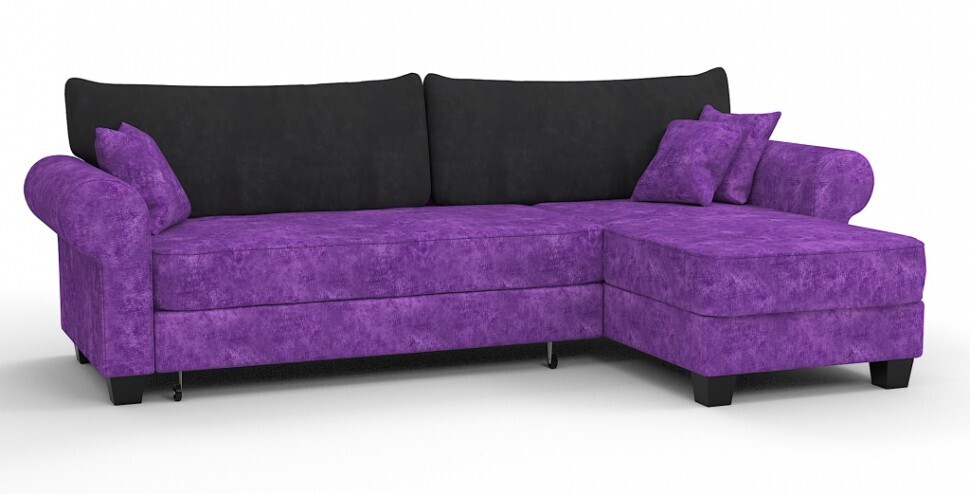 фото Милфорд люкс велюр зеленый+бежевый диваны и кровати