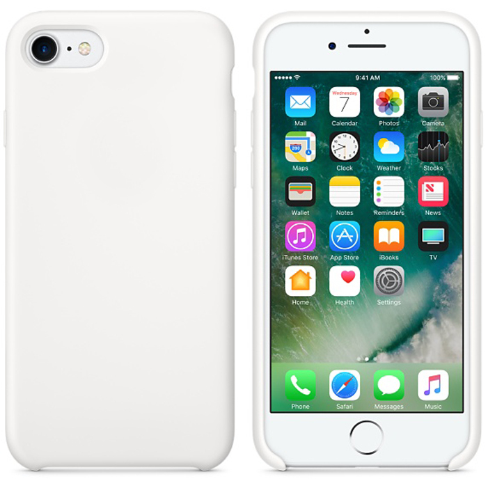 Силиконовый чехол Silicone Case для iPhone 7 / 8 / SE (2020), белый, Apple iPhone 7 / 8 / SE (2020)
Силиконовый чехол Silicone Case для iPhone 7 / 8 / SE (2020), белый, Apple iPhone 7 / 8 / SE (2020)