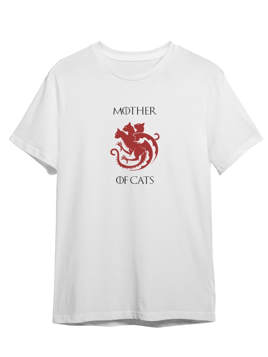 Футболка унисекс СувенирShop Mother of cats/Мать кошек/Игра престолов 13 белая 2XL (52-54), Белый, "Mother of cats/Мать кошек/Игра престолов" 13
Футболка унисекс СувенирShop Mother of cats/Мать кошек/Игра престолов 13 белая 2XL (52-54), Белый, "Mother of cats/Мать кошек/Игра престолов" 13