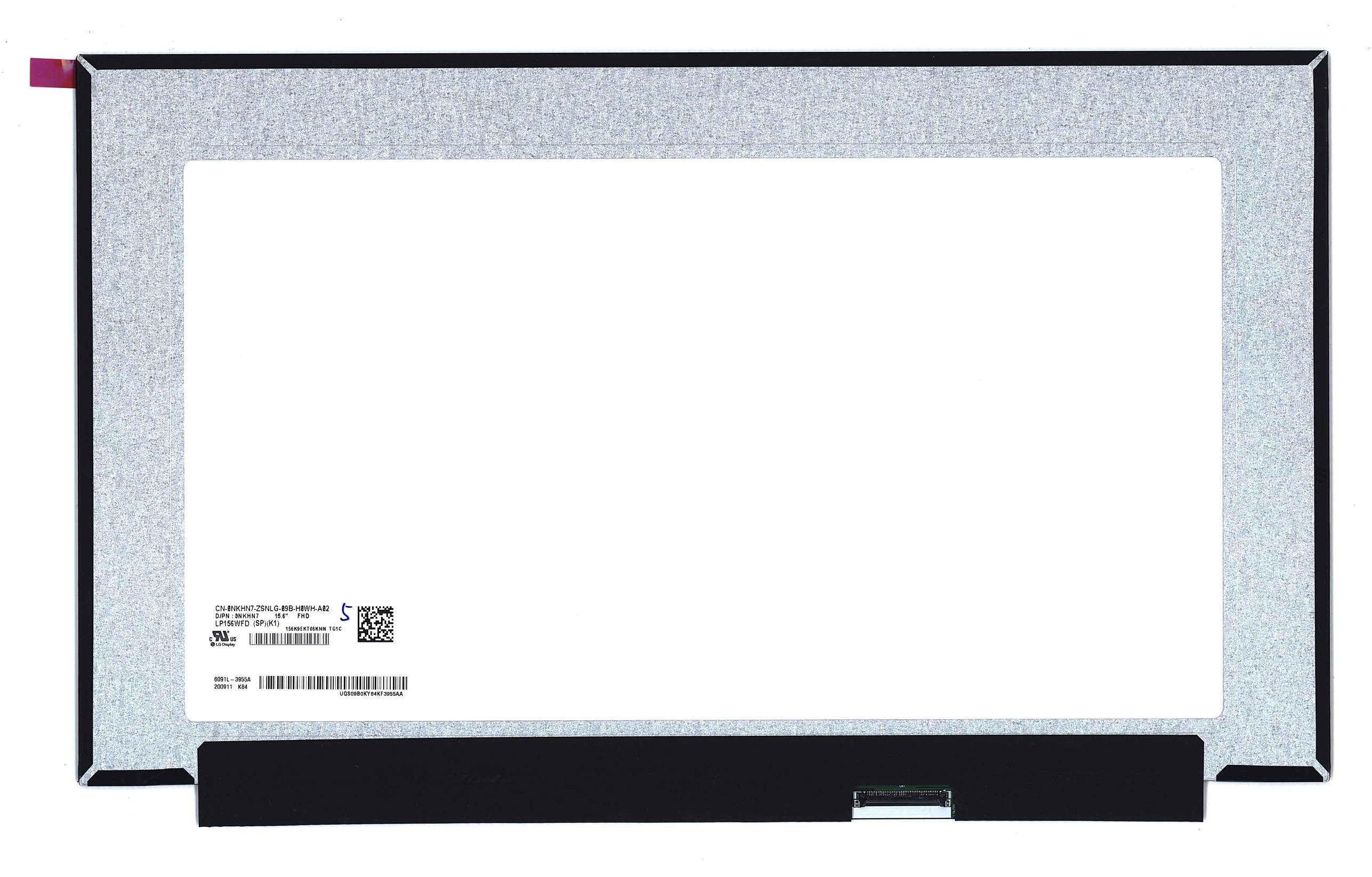 Матрица OEM для ноутбука LP156WFD(SP)(K1) (100179393V), совместимая с p/n: LP156WFD(SP)(K1)
Матрица OEM для ноутбука LP156WFD(SP)(K1) (100179393V), совместимая с p/n: LP156WFD(SP)(K1)