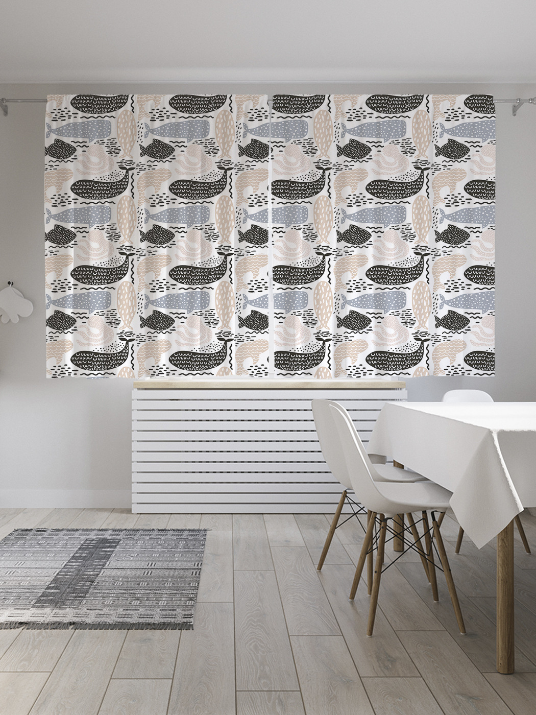 Шторы JoyArty с фотопечатью "Ситуэты китов" из сатена, 290х180 см, Ситуэты китов
Шторы JoyArty с фотопечатью "Ситуэты китов" из сатена, 290х180 см, Ситуэты китов