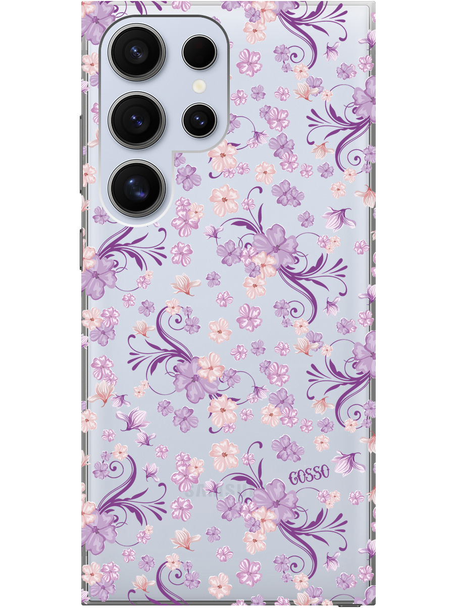 Силиконовый чехол на Samsung Galaxy S24 Ultra с рисунком "Lilac Flowers" прозрачный, Прозрачный;фиолетовый, 20011899
Силиконовый чехол на Samsung Galaxy S24 Ultra с рисунком "Lilac Flowers" прозрачный, Прозрачный;фиолетовый, 20011899