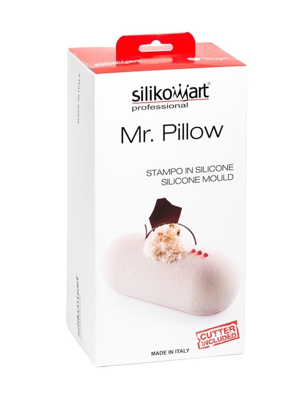 Силиконовая форма объемная ОВАЛ большой Mr.Pillow Silikomart SILIKOMART 17657, Белый
Силиконовая форма объемная ОВАЛ большой Mr.Pillow Silikomart SILIKOMART 17657, Белый