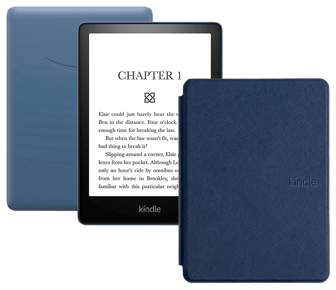 Электронная книга Amazon Kindle PaperWhite 2021 16Gb Special Offer Denim с чехлом Blue, Синий, Kindle PaperWhite 2021 16Gb SO Denim с обложкой
Электронная книга Amazon Kindle PaperWhite 2021 16Gb Special Offer Denim с чехлом Blue, Синий, Kindle PaperWhite 2021 16Gb SO Denim с обложкой