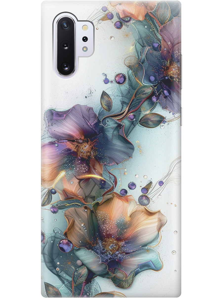 Силиконовый чехол на Samsung Galaxy Note 10+ с принтом "Мистические цветы", Прозрачный;белый;зеленый, 721799110
Силиконовый чехол на Samsung Galaxy Note 10+ с принтом "Мистические цветы", Прозрачный;белый;зеленый, 721799110