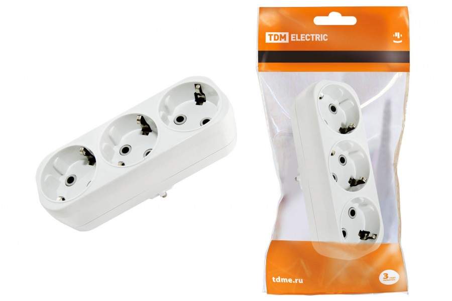 Блок розеточный (разветвитель) TDM Electric, 3-мест., арт. 337122, 3 шт., Белый, 337122
Блок розеточный (разветвитель) TDM Electric, 3-мест., арт. 337122, 3 шт., Белый, 337122