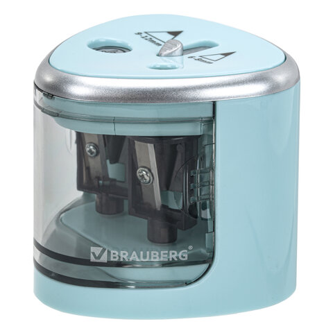 Точилка электрическая для карандашей с контейнером Brauberg Dual,4 батарейки Аа, голубая, Голубой
Точилка электрическая для карандашей с контейнером Brauberg Dual,4 батарейки Аа, голубая, Голубой