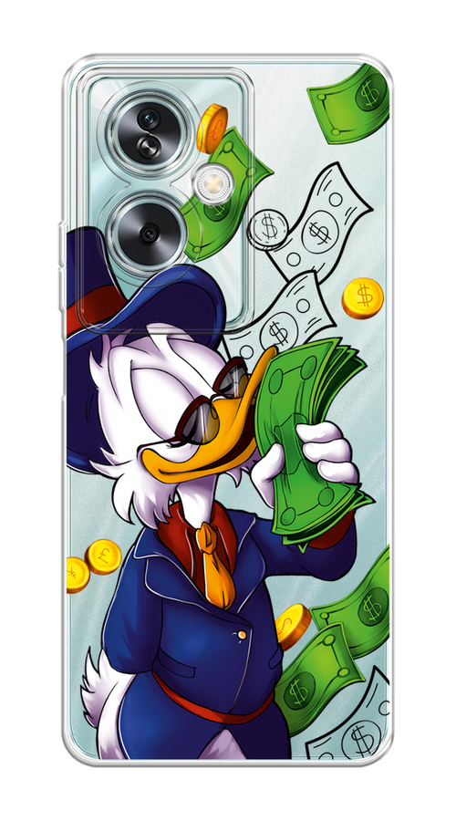 Чехол на Oppo A79 5G "Scrooge McDuck with Money", Синий;зеленый;белый, 2515650-1
Чехол на Oppo A79 5G "Scrooge McDuck with Money", Синий;зеленый;белый, 2515650-1