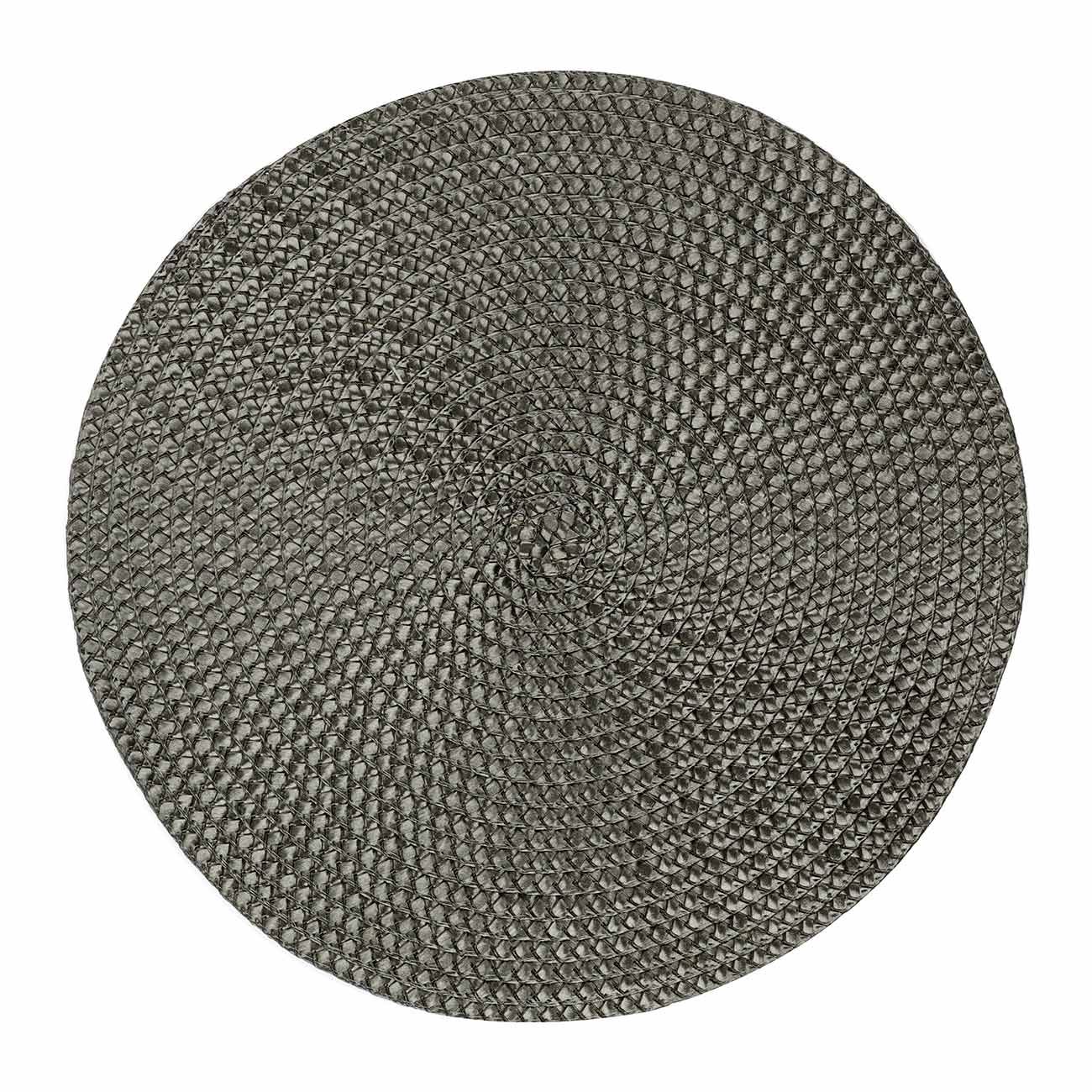 Салфетка под приборы, 38 см, полипропилен/ПЭТ, круглая, темно-зеленая, Circle braid, Зеленый
Салфетка под приборы, 38 см, полипропилен/ПЭТ, круглая, темно-зеленая, Circle braid, Зеленый