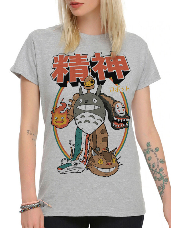 Футболка женская Dream Shirts Аниме Фильмы Студии Гибли серая L, Аниме Фильмы Студии Гибли
Футболка женская Dream Shirts Аниме Фильмы Студии Гибли серая L, Аниме Фильмы Студии Гибли