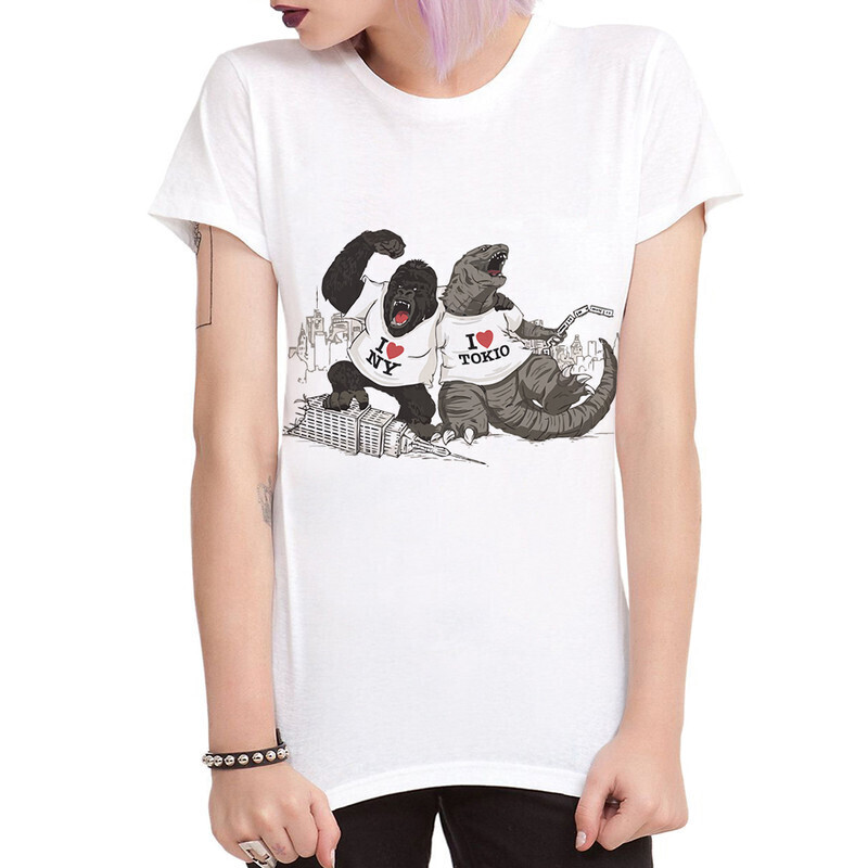 Футболка женская Dream Shirts Годзилла и Кинг Конг Женская 10007101 белая S, Годзилла и Кинг Конг Женская 10007101
Футболка женская Dream Shirts Годзилла и Кинг Конг Женская 10007101 белая S, Годзилла и Кинг Конг Женская 10007101