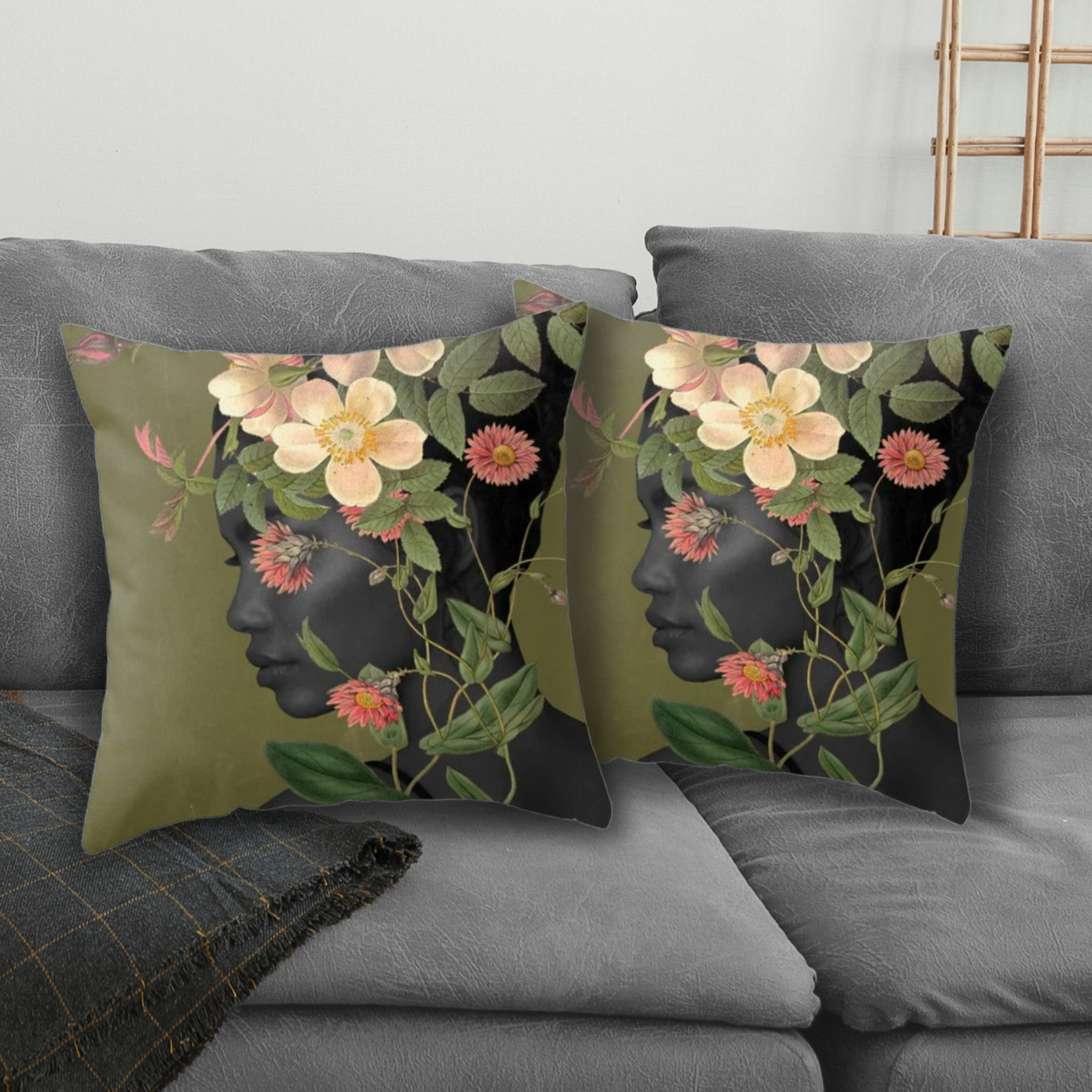 Декоративные наволочки Passiflora Home Девушки и цветы 40х40 2 шт, Зеленый;черный, хаки_03
Декоративные наволочки Passiflora Home Девушки и цветы 40х40 2 шт, Зеленый;черный, хаки_03