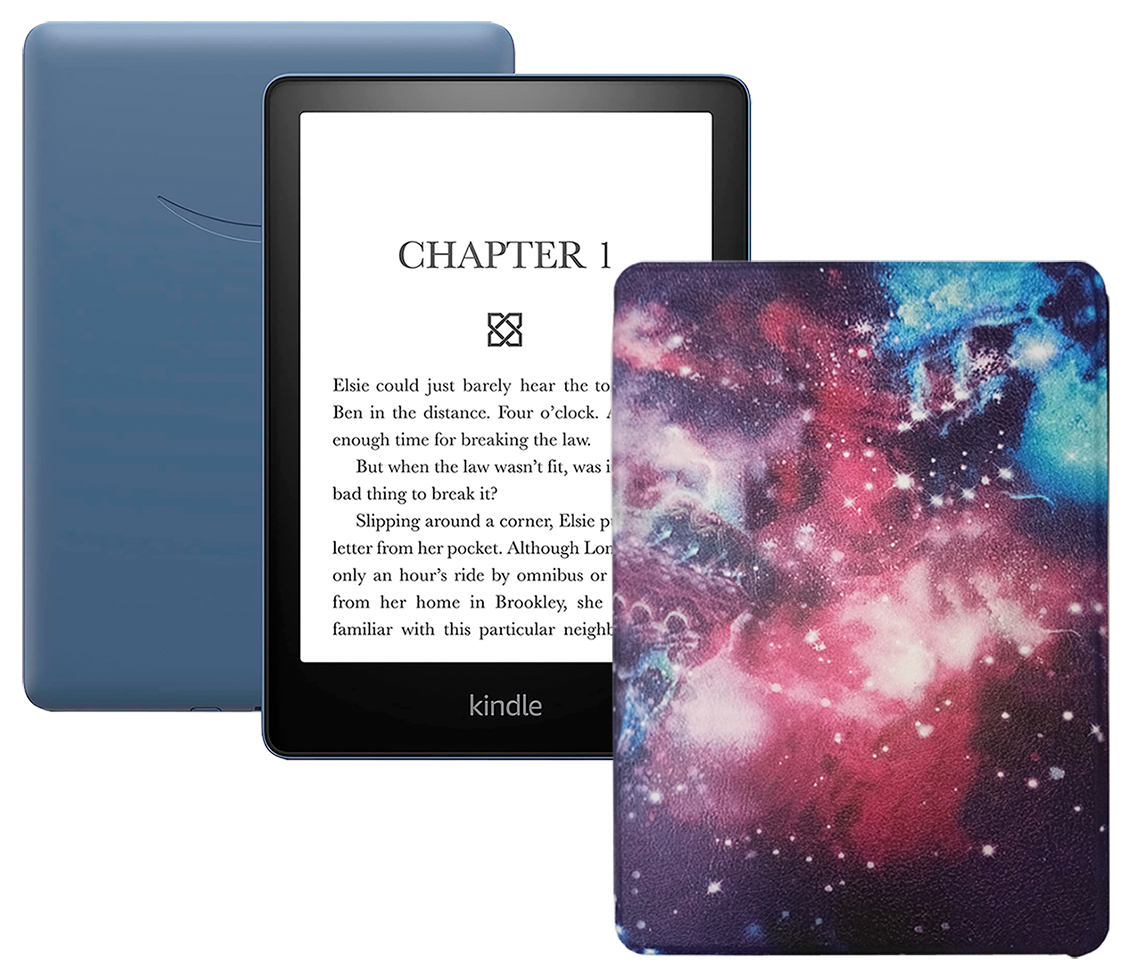 Электронная книга Amazon Kindle PaperWhite 2021 16Gb Special Offer Denim с чехлом Space, Голубой;синий;фиолетовый, Kindle PaperWhite 2021 16Gb SO Denim с обложкой
Электронная книга Amazon Kindle PaperWhite 2021 16Gb Special Offer Denim с чехлом Space, Голубой;синий;фиолетовый, Kindle PaperWhite 2021 16Gb SO Denim с обложкой