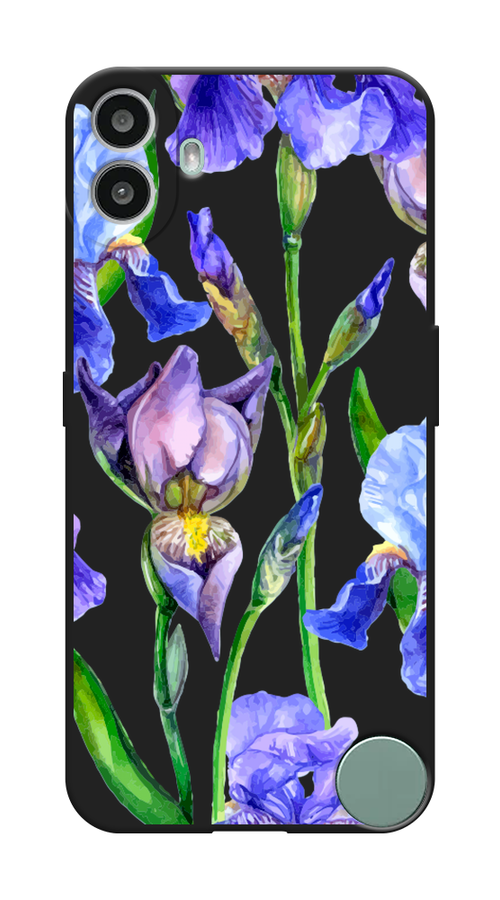 Чехол Awog на CMF Phone 1 "Синие ирисы", Фиолетовый;голубой;зеленый, 3300452-1 
Чехол Awog на CMF Phone 1 "Синие ирисы", Фиолетовый;голубой;зеленый, 3300452-1