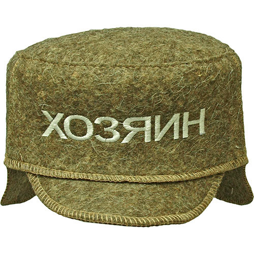фото Шапка "хозяин" суши веник