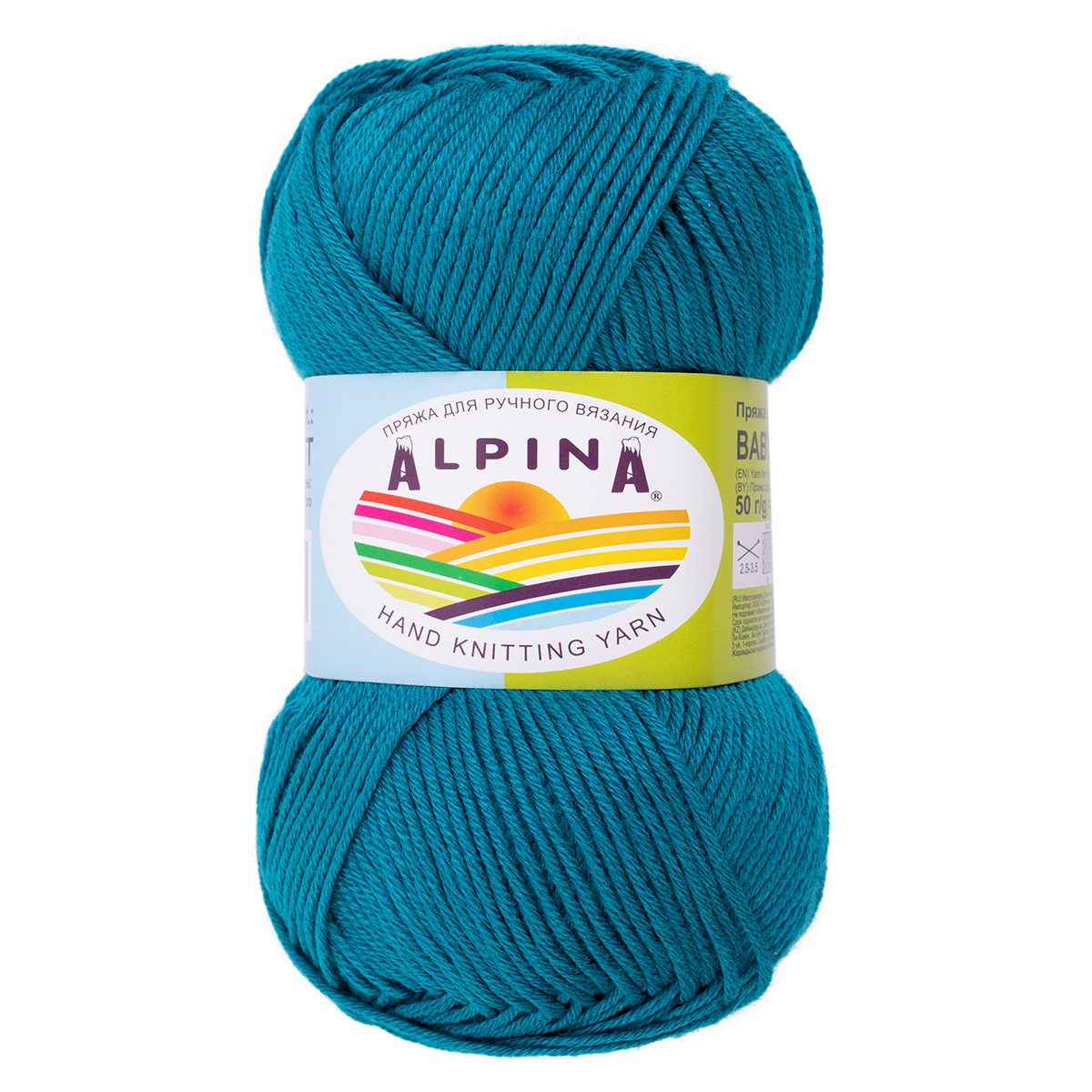 Пряжа Alpina "Baby Super Soft" 50% хлопок, 50% бамбук 10 шт. х 50 г 150 м №20 бирюзовый, BABY SUPER SOFT
Пряжа Alpina "Baby Super Soft" 50% хлопок, 50% бамбук 10 шт. х 50 г 150 м №20 бирюзовый, BABY SUPER SOFT