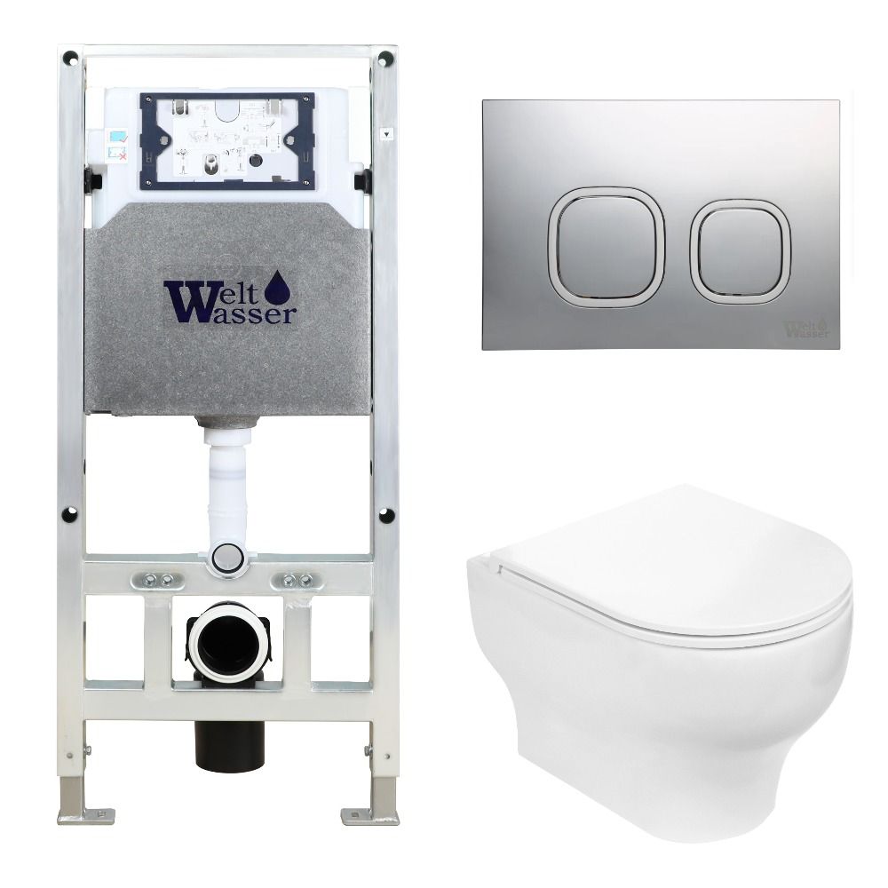 Унитаз с инсталляцией WeltWasser AMBERG 506 ST + ERLENBACH 004 GL-WT + AMBERG RD-CR, AMBERG 506 ST + ERLENBACH 004 GL-WT + AMBERG RD-CR
Унитаз с инсталляцией WeltWasser AMBERG 506 ST + ERLENBACH 004 GL-WT + AMBERG RD-CR, AMBERG 506 ST + ERLENBACH 004 GL-WT + AMBERG RD-CR