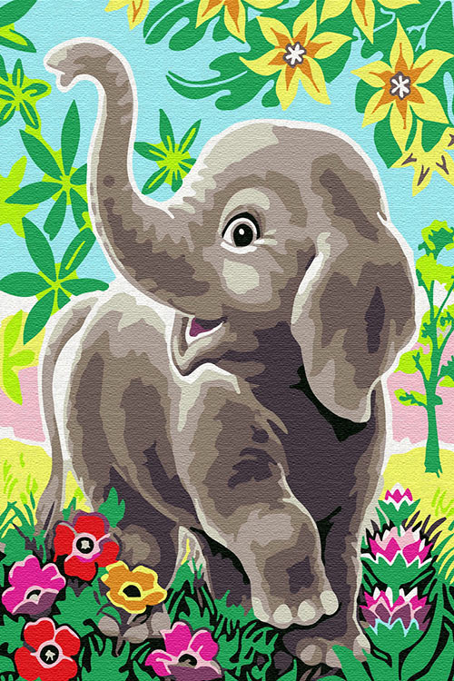 Картина по номерам Molly Слоненок в сказочном лесу, Слоненок в сказочном лесу
Картина по номерам Molly Слоненок в сказочном лесу, Слоненок в сказочном лесу