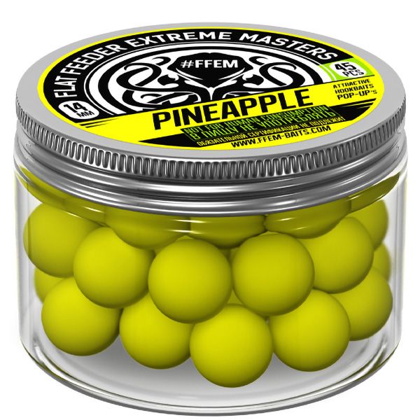 Бойлы плавающие FFEM Baits Pop Up 14 мм Pineapple 45 шт, Разноцветный, плавающие Pop Up
Бойлы плавающие FFEM Baits Pop Up 14 мм Pineapple 45 шт, Разноцветный, плавающие Pop Up