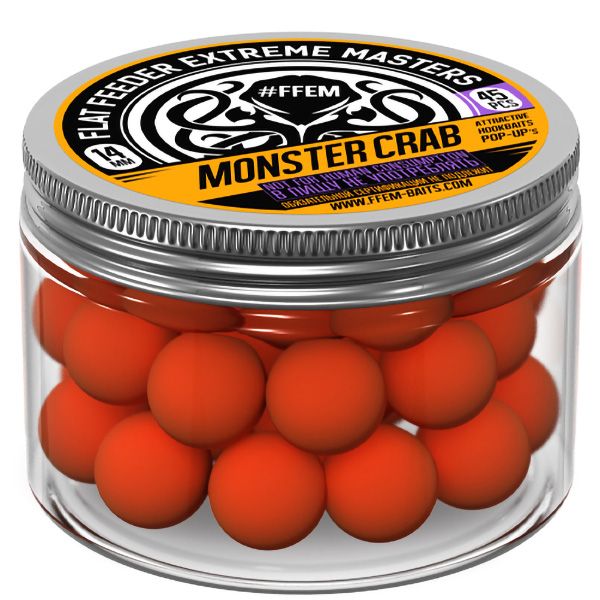 Бойлы плавающие FFEM Baits Pop Up 14 мм Monster Crab 45 шт, Разноцветный, плавающие Pop Up
Бойлы плавающие FFEM Baits Pop Up 14 мм Monster Crab 45 шт, Разноцветный, плавающие Pop Up