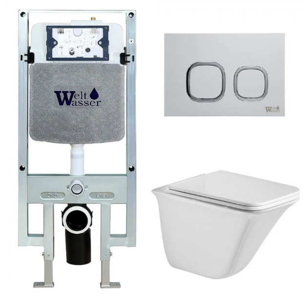 Унитаз с инсталляцией WeltWasser AMBERG 497 ST + ROTBACH 004 GL-WT + AMBERG RD-MT CR, AMBERG 497 ST + ROTBACH 004 GL-WT + AMBERG RD-MT CR
Унитаз с инсталляцией WeltWasser AMBERG 497 ST + ROTBACH 004 GL-WT + AMBERG RD-MT CR, AMBERG 497 ST + ROTBACH 004 GL-WT + AMBERG RD-MT CR