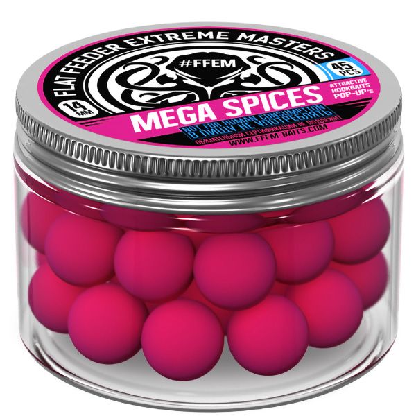 Бойлы плавающие FFEM Baits Pop Up 14 мм Megaspice 45 шт, Разноцветный, плавающие Pop Up
Бойлы плавающие FFEM Baits Pop Up 14 мм Megaspice 45 шт, Разноцветный, плавающие Pop Up