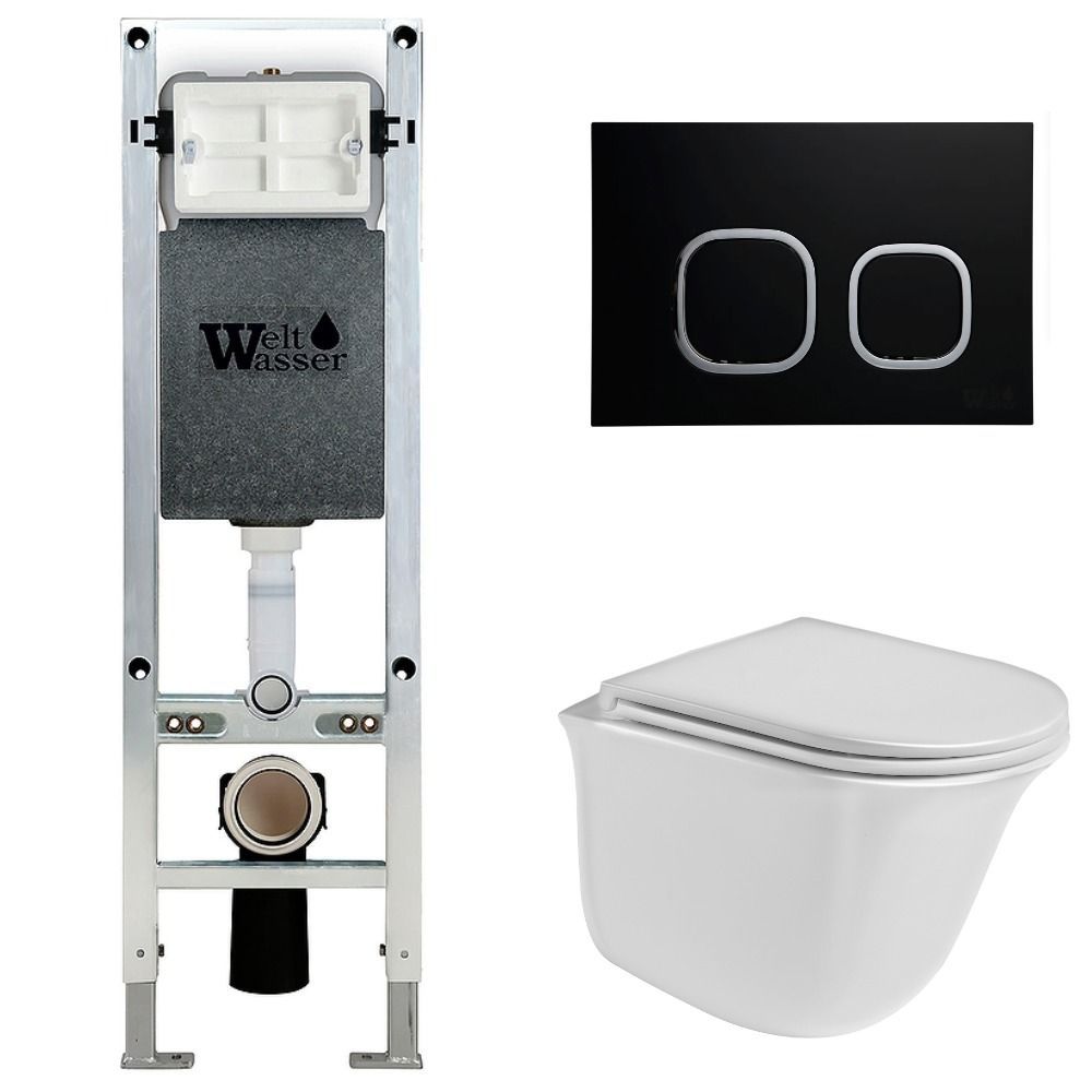 Унитаз с инсталляцией WeltWasser AMBERG 350 ST + TELBACH 004 GL-WT + AMBERG RD-BL, AMBERG 350 ST + TELBACH 004 GL-WT + AMBERG RD-BL
Унитаз с инсталляцией WeltWasser AMBERG 350 ST + TELBACH 004 GL-WT + AMBERG RD-BL, AMBERG 350 ST + TELBACH 004 GL-WT + AMBERG RD-BL