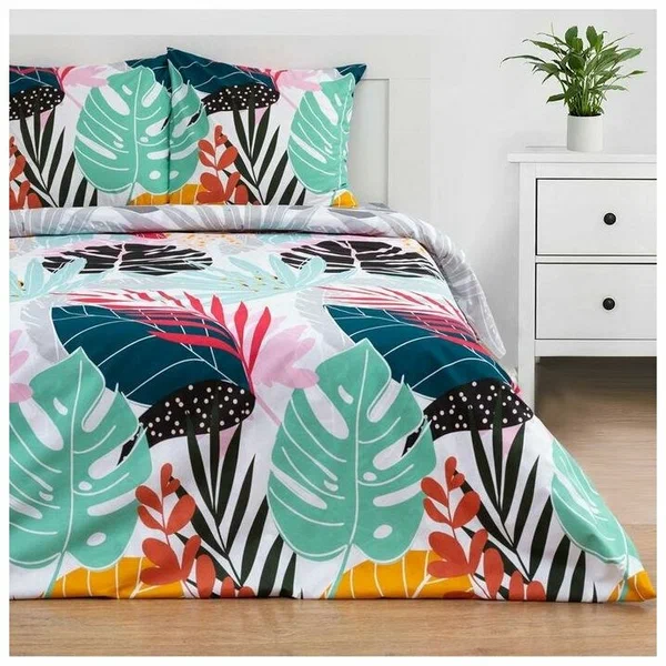 Постельное белье Этель 2 сп Colored tropics (вид 1) 175x215 см, 200x220 см,70x70 см -2 шт
Постельное белье Этель 2 сп Colored tropics (вид 1) 175x215 см, 200x220 см,70x70 см -2 шт