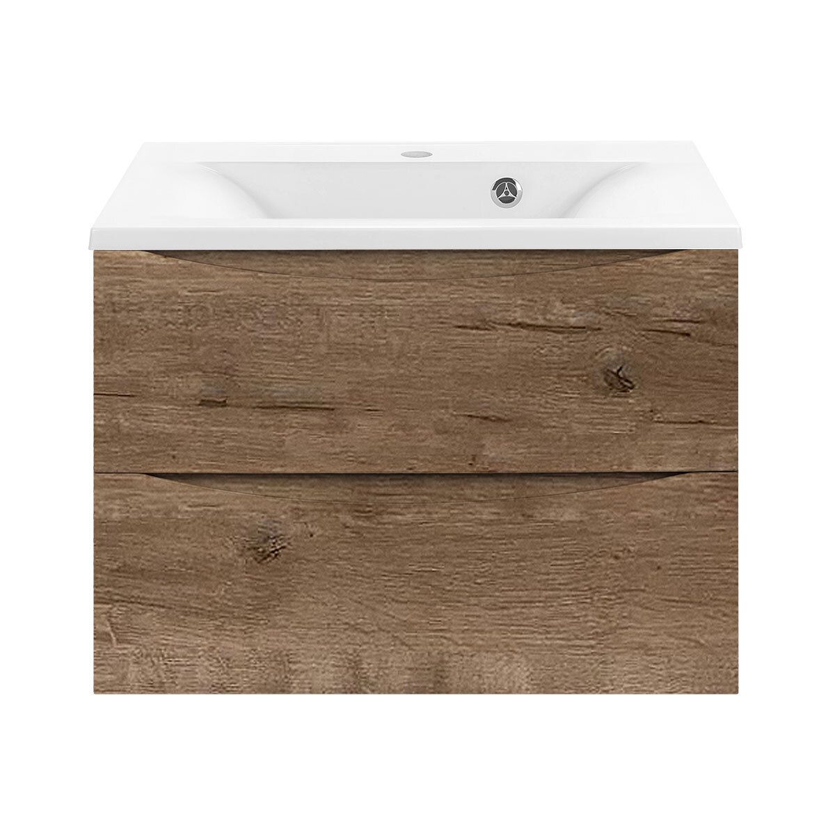 Тумба под раковину Vincea Mia 650 подвесная, 2 выкатных ящика soft close, V.Oak, Коричневый
Тумба под раковину Vincea Mia 650 подвесная, 2 выкатных ящика soft close, V.Oak, Коричневый