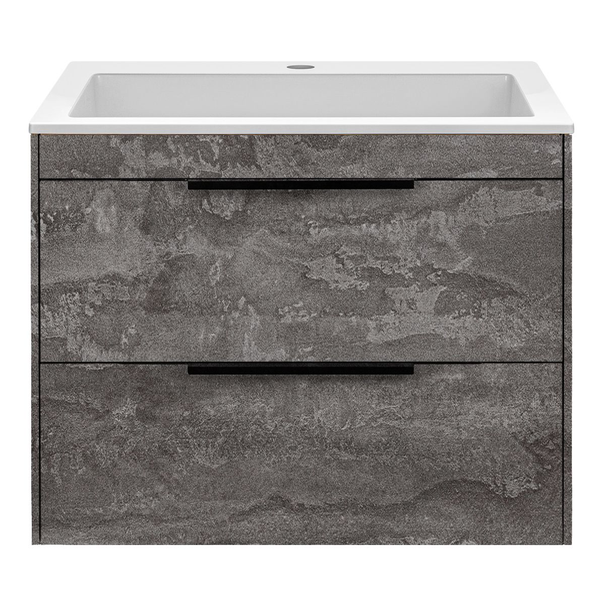 Тумба под раковину Vincea Chiara 2D 600 подвесная, 2 выкатных ящика soft-close, G.Stone, Серый
Тумба под раковину Vincea Chiara 2D 600 подвесная, 2 выкатных ящика soft-close, G.Stone, Серый
