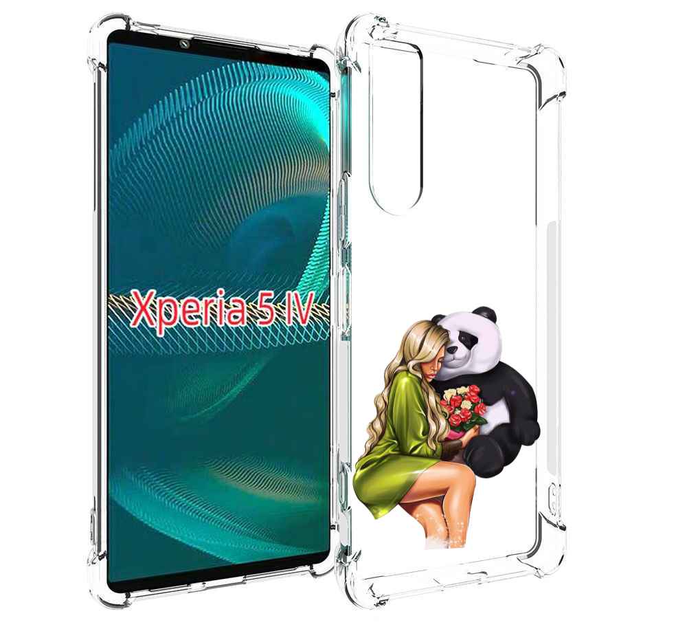 Чехол MyPads Девушка-с-пандой-с-букетом женский для Sony Xperia 5 IV (5-4), Прозрачный, Tocco
Чехол MyPads Девушка-с-пандой-с-букетом женский для Sony Xperia 5 IV (5-4), Прозрачный, Tocco