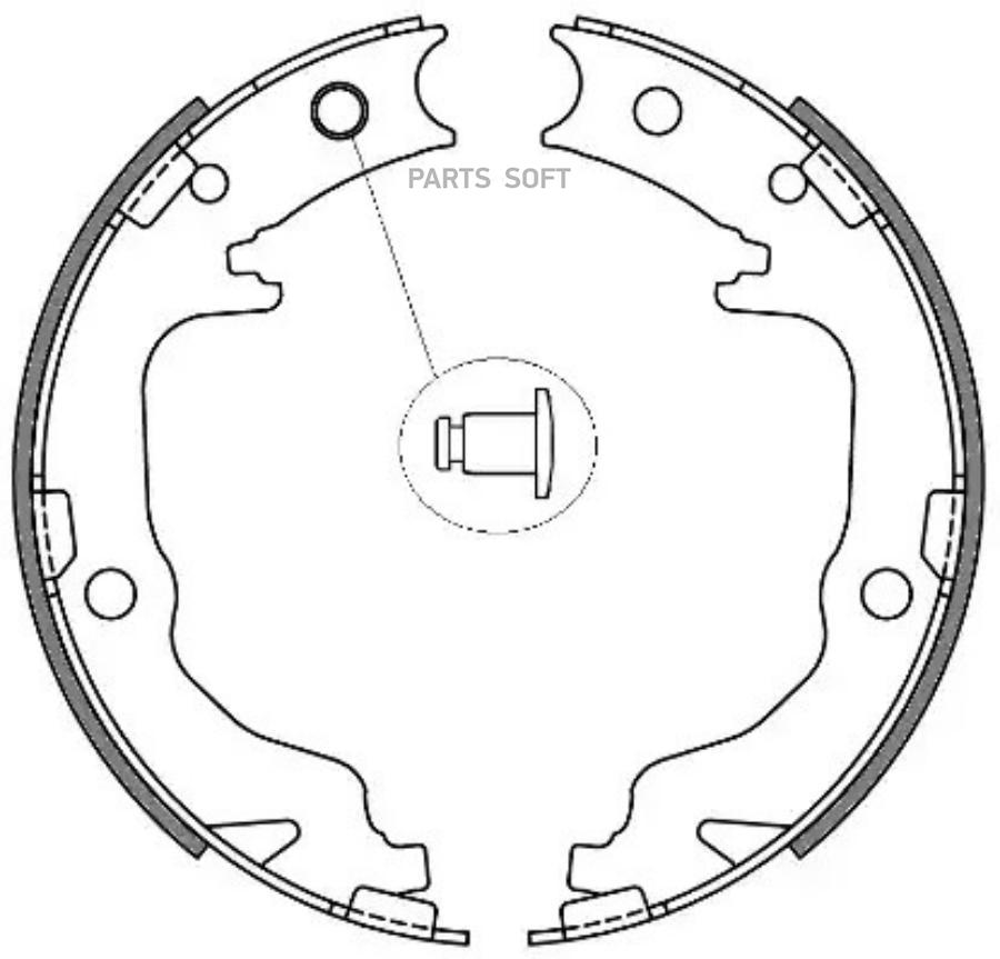Колодки барабанные ручника\ Chrysler Sebring, Dodge Caliber, Jeep Compass 1.8-3.5/ 4641.00
Колодки барабанные ручника\ Chrysler Sebring, Dodge Caliber, Jeep Compass 1.8-3.5/ 4641.00