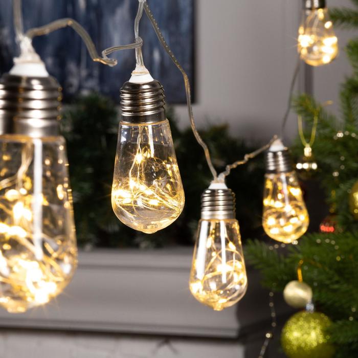 Световая гирлянда новогодняя Luazon Lighting Лампа 6929848 3 м белый теплый, Лампа
Световая гирлянда новогодняя Luazon Lighting Лампа 6929848 3 м белый теплый, Лампа