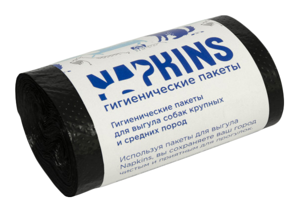 Пакеты для выгула собак NAPKINS, черные, 1х20 шт, 24х36 см, Пакеты гигиенические Napkins для уборки фекалий собак средних и крупных пород черные 24 х 36 см 20 шт (1 шт)
Пакеты для выгула собак NAPKINS, черные, 1х20 шт, 24х36 см, Пакеты гигиенические Napkins для уборки фекалий собак средних и крупных пород черные 24 х 36 см 20 шт (1 шт)