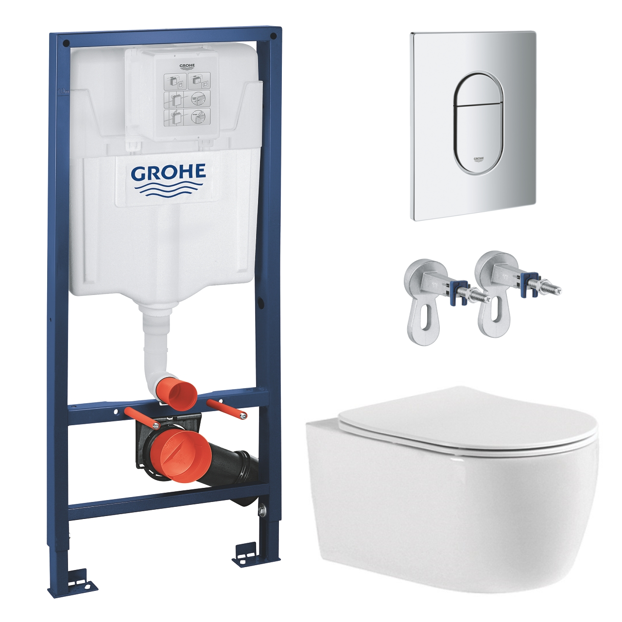 Комплект инсталляции GROHE с унитазом Aquatek ЕВРОПА New и сиденьем с микролифтом (NW0202)
Комплект инсталляции GROHE с унитазом Aquatek ЕВРОПА New и сиденьем с микролифтом (NW0202)