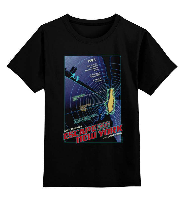 Футболка детская Printio Escape from new york / побег из нью йорка цв. черный р. 128, Escape from new york / побег из нью йорка
Футболка детская Printio Escape from new york / побег из нью йорка цв. черный р. 128, Escape from new york / побег из нью йорка