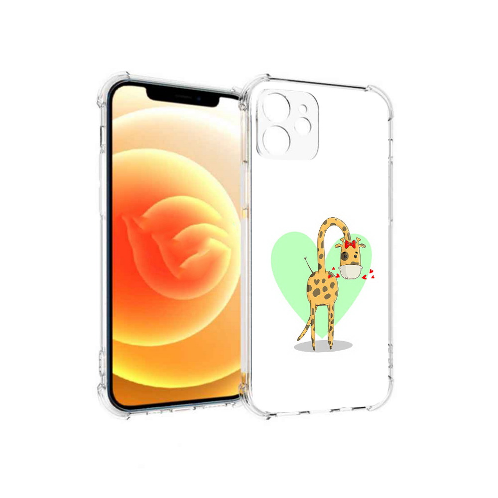 Чехол MyPads Tocco для Apple iPhone 12 Влюбленный жираф 14 февраля (PT157543.607.47), Прозрачный, Tocco
Чехол MyPads Tocco для Apple iPhone 12 Влюбленный жираф 14 февраля (PT157543.607.47), Прозрачный, Tocco